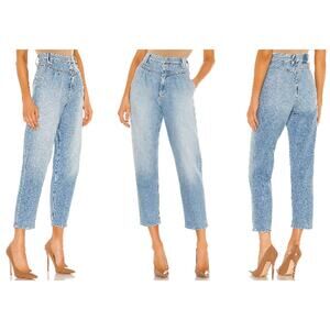 Mother Superior | The Pleated Popular Peg Jeans in Intoxicated | Sz 26